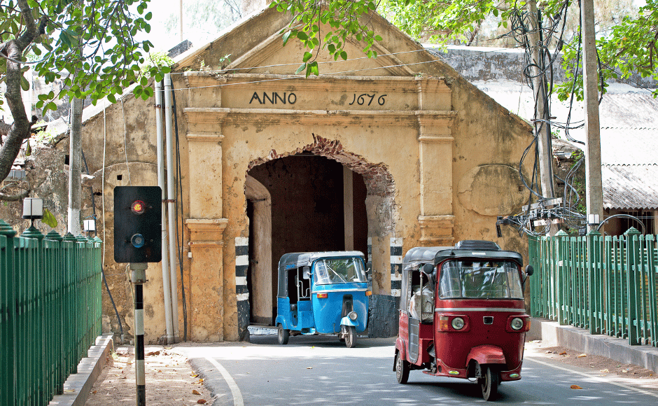 il forte olandese a trincomalee