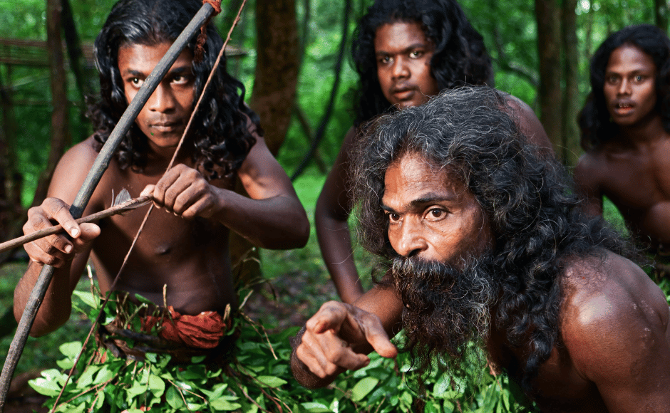 vedda indigeni dello sri lanka